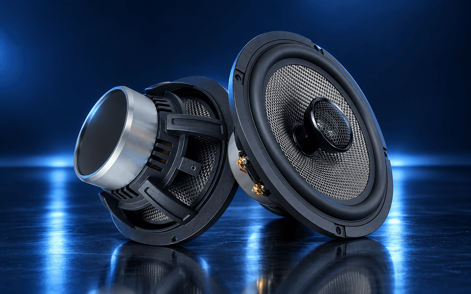 ZM-M65C coaxial speaker, complete product view