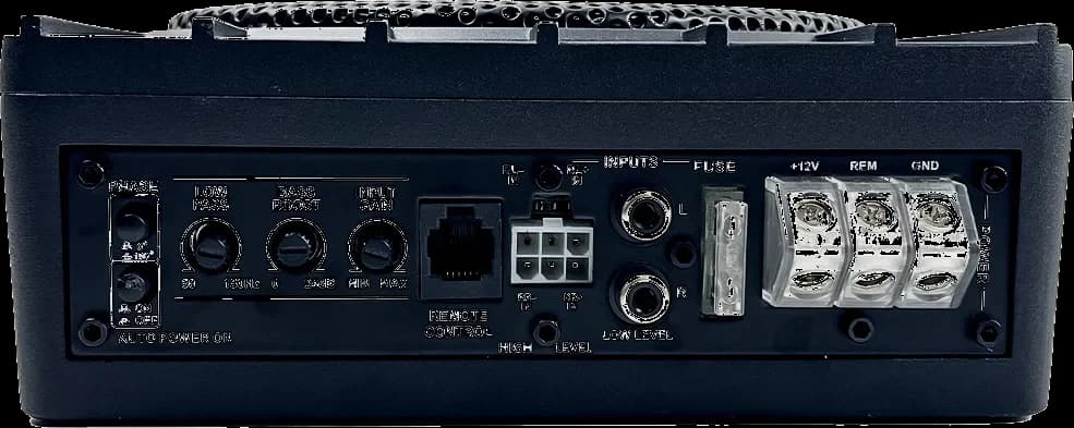 Actual ZM-6.5C01-P connection and control panel