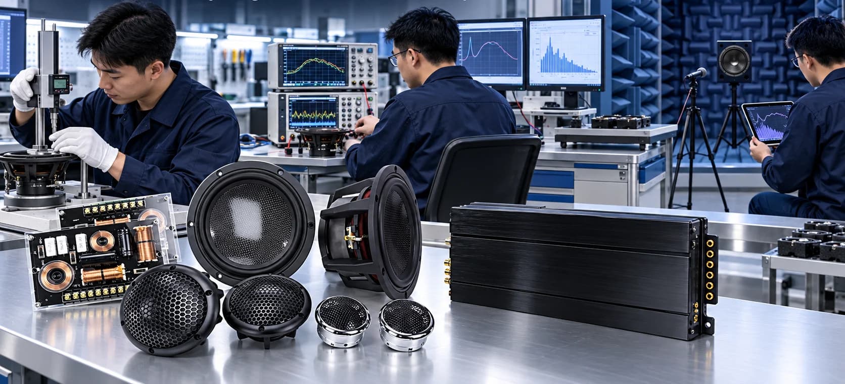 Car-Audio-Qualitätskontrolle
